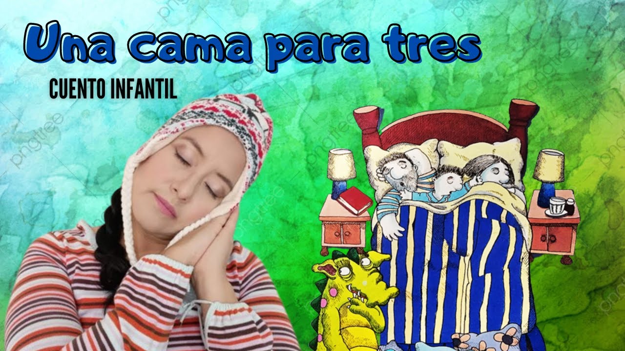 Cuento una cama para tres / Alfaguara 🛏️👨‍👩‍👦