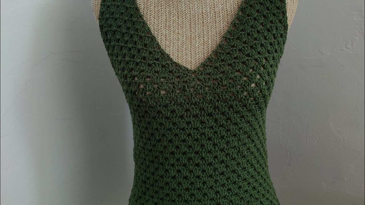 Top ajouré au crochet @IsabelHandmadeCreations