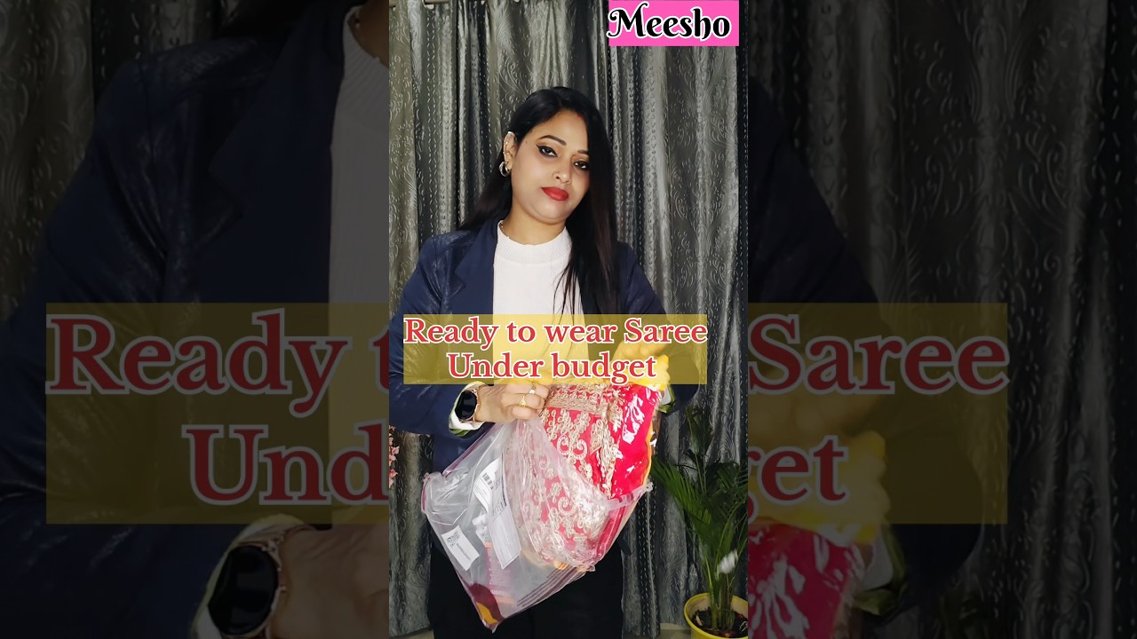 🥰 Meesho Saree haul @320 rs / Banarsi silk / Georgette/ jimmy choo 