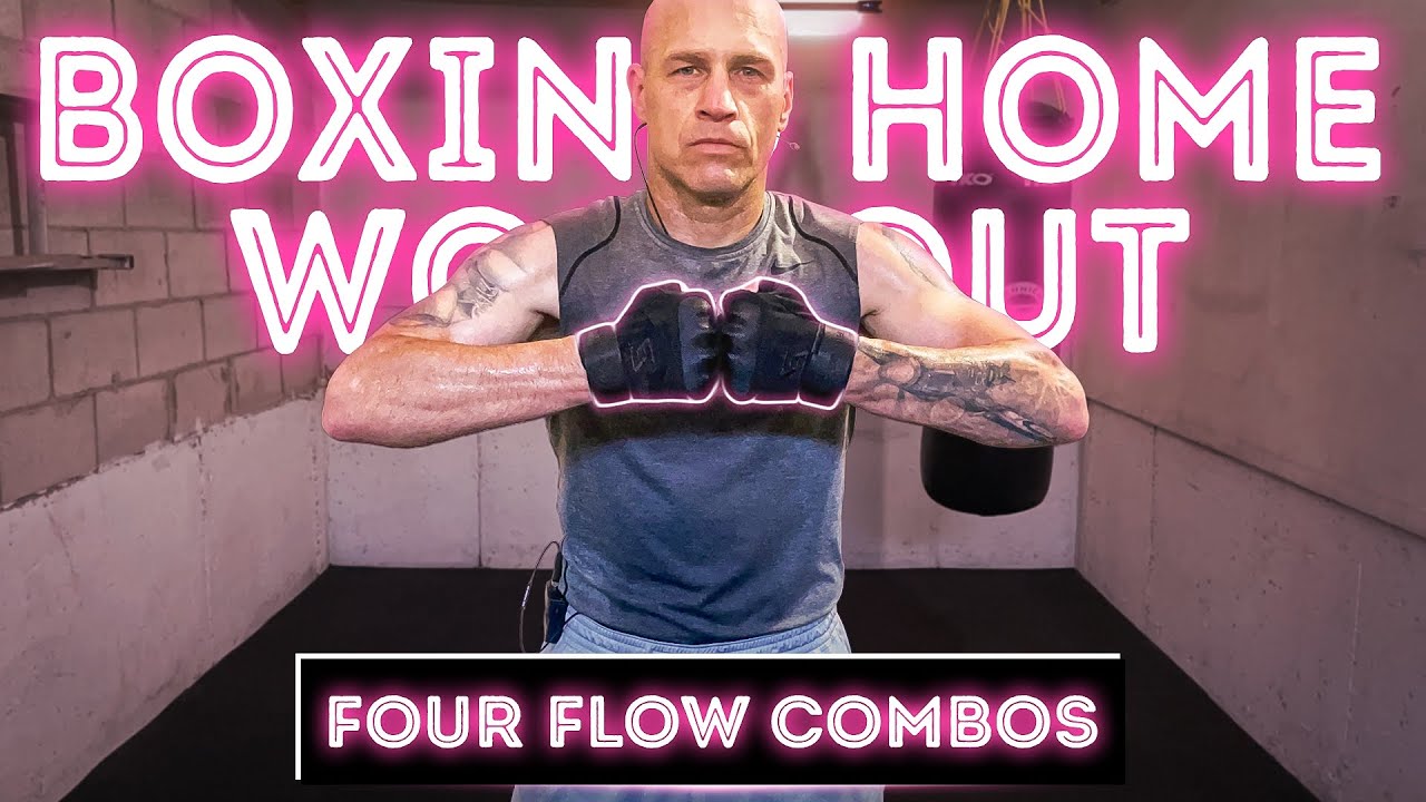 Four Flow Boxing Combos #boxingtraining #boxingworkout
