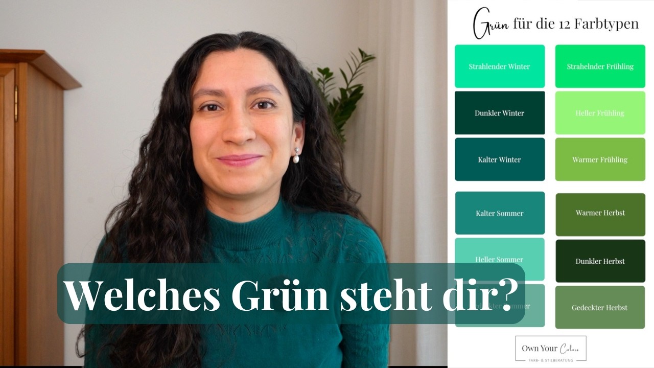 Grün für die 12 Farbtypen | Finde dein perfektes Grün