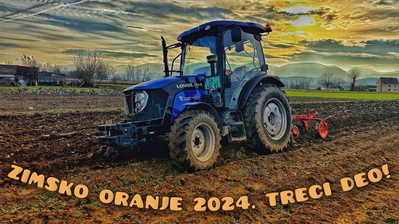 NIKAD LEPSA NJIVA ZA ORANJE! Zimsko oranje 2024.