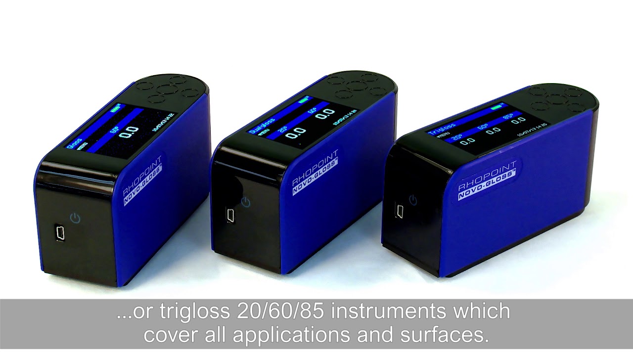 Novo Gloss Glossmeter Series - Rhopoint Instruments