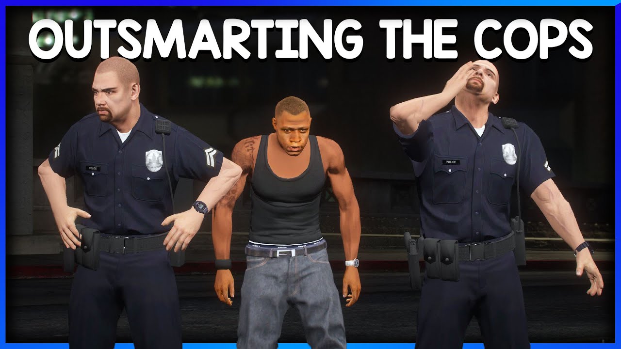 GTA RP | GENIUS ESCAPE FROM THE COPS