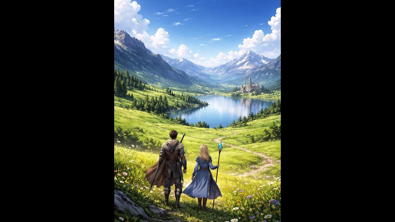 Endless Grass Sea Where a Slow Flute Ballad Rests in Low Ambient Space 