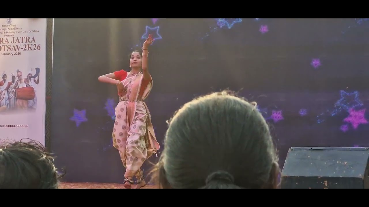Dance performance of Shreejal Dash@Kutra Jatra Mahotsav 2026