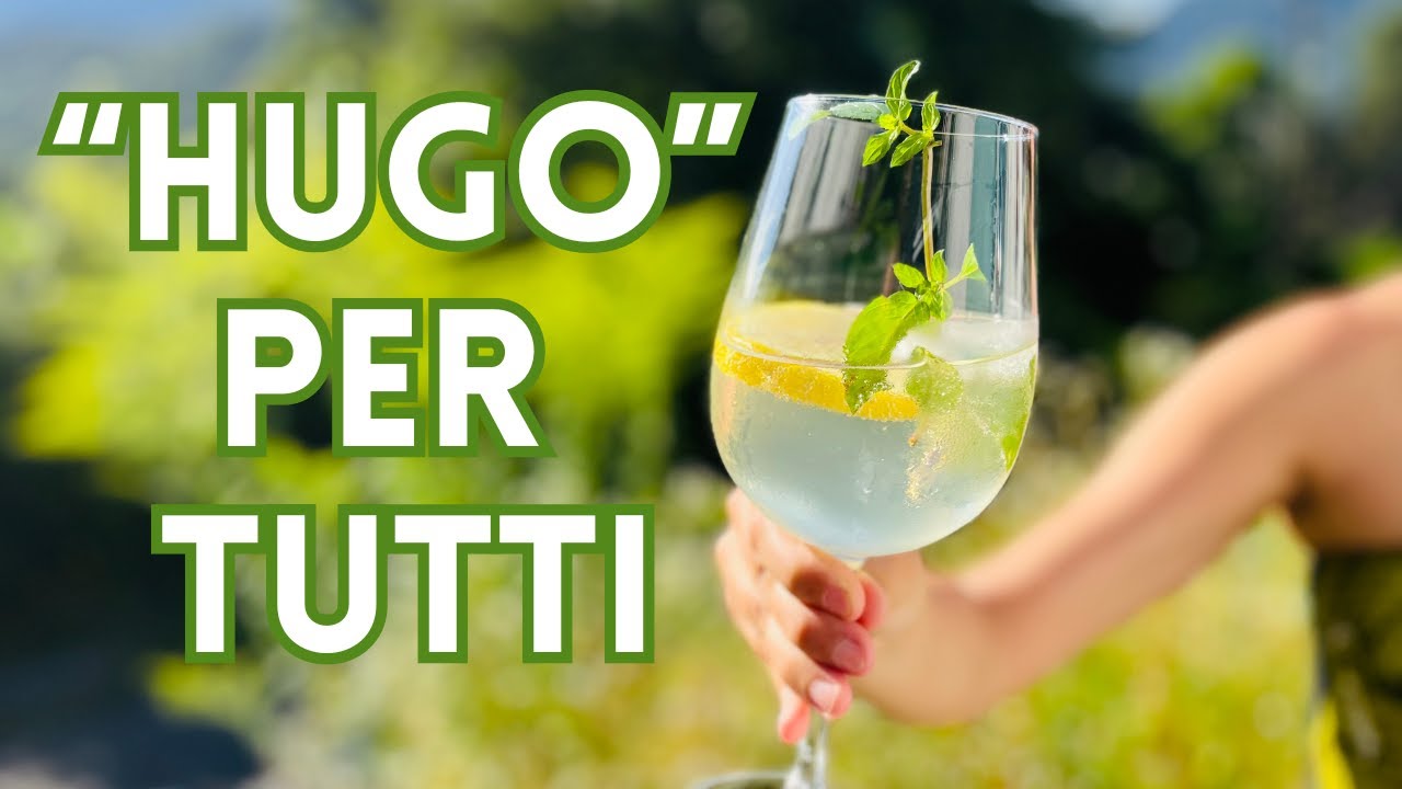 HUGO SPRITZ | Il Cocktail da aperitivo con prosecco, menta e fiori di sambuco | Come si prepara