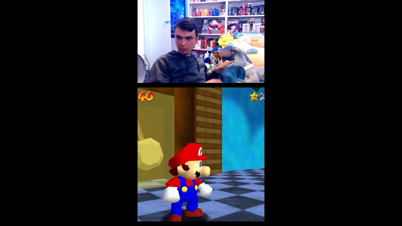 LIVE 🔴 Super Mario 64 RetroAchievement Run (Vertical)