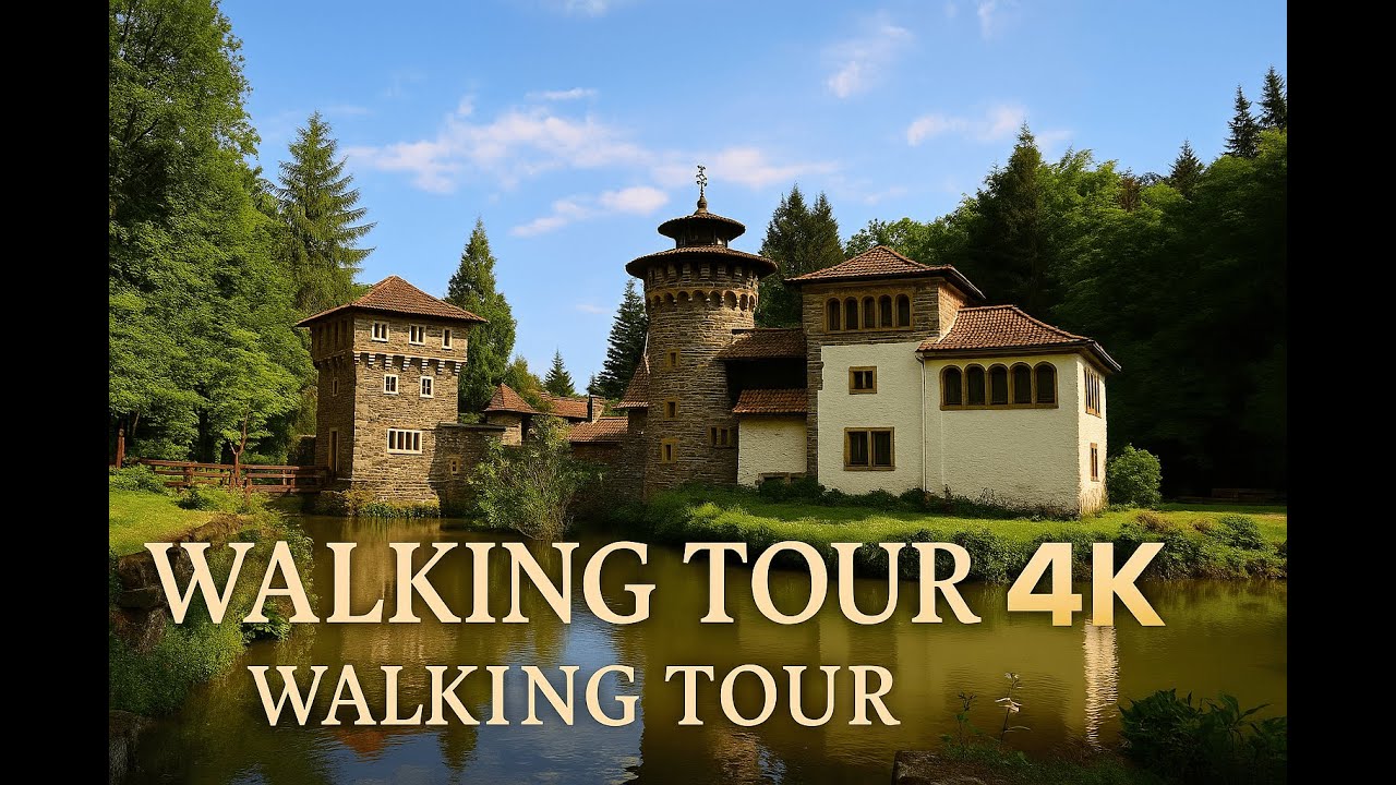 Walking Tour 4K | Ch&acirc;teau de Turelbaach &ndash; A Hidden Gem in Luxembourg 🇱🇺