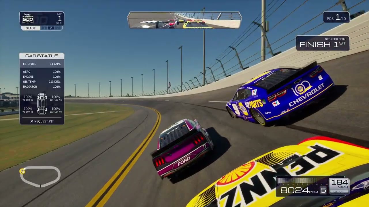 NASCAR 25 Season 9 Cup Daytona