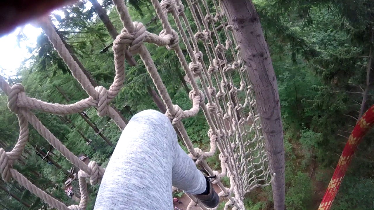 Grijze route bungee Klimbos Gooi en Eemland