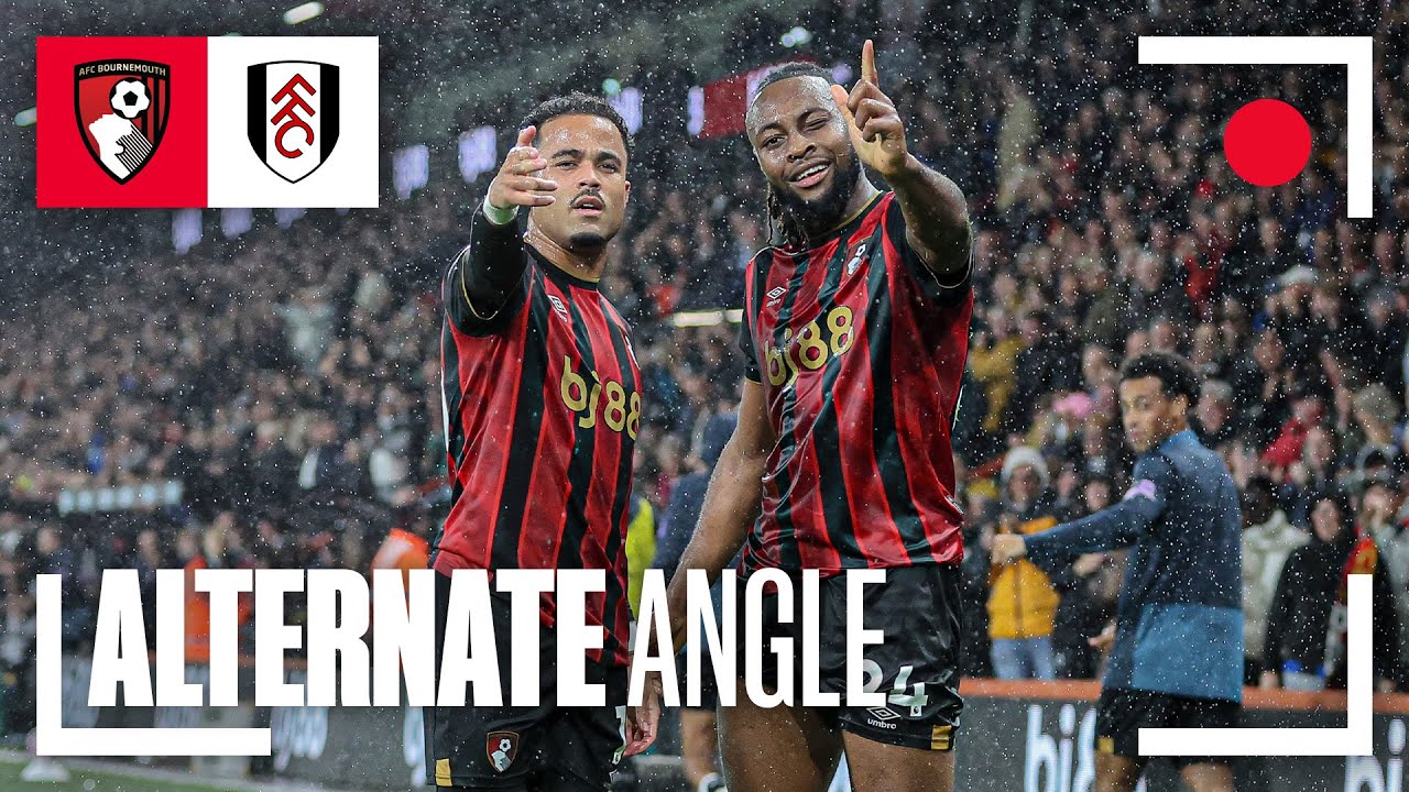 STUNNING angles of Semenyo and Kluivert worldies in incredible Fulham win | Alt Angle