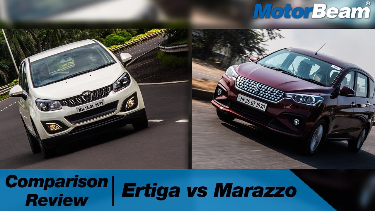 Maruti Ertiga vs Mahindra Marazzo Comparison Review In Hindi | MotorBeam हिंदी