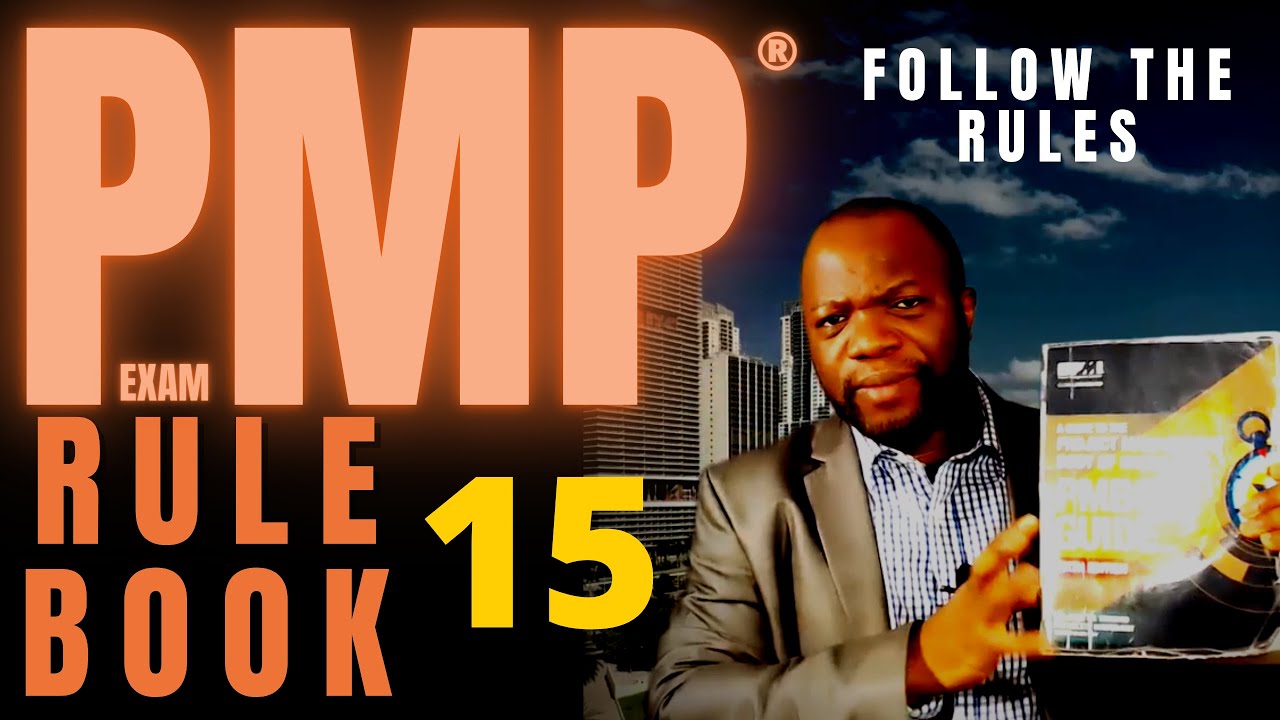 PMP Exam Rule Book #15 - 