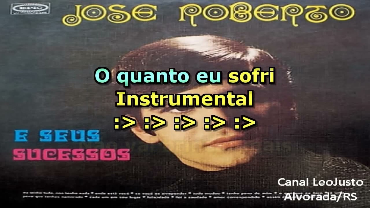Tudo Mudou _ José Roberto _ karaokê (música original)