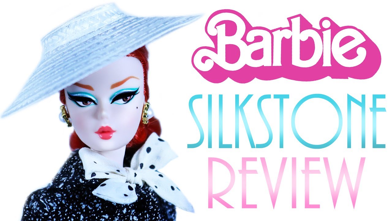 BARBIE - Silkstone Doll Review [ Black & White Tweed Suit ]