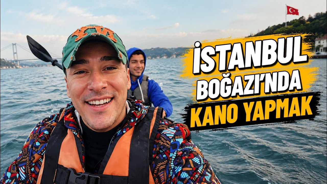 İstanbul Boğazı'nda Kano Yapmak