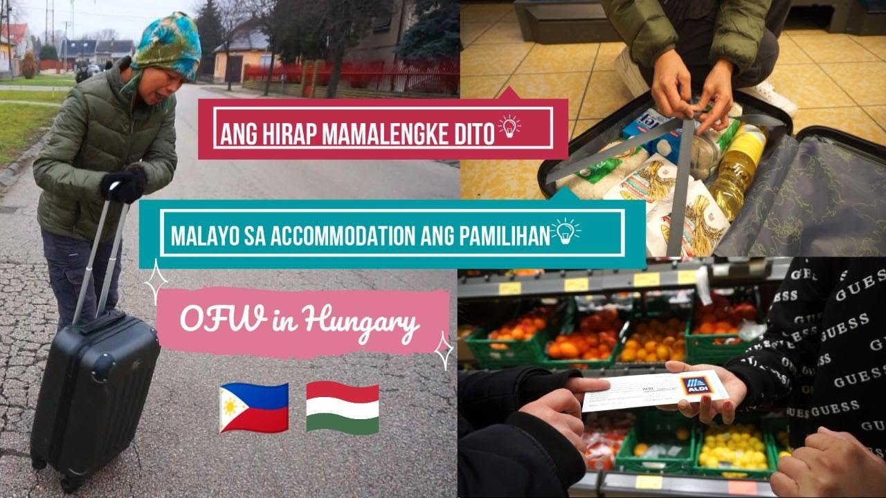 GANITO KAMI MAG-GROCERY DITO SA HUNGARY I OFW IN HUNGARY