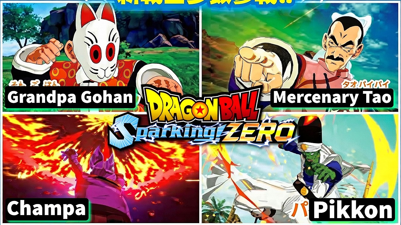 DRAGON BALL: Sparking! ZERO New Characters DLC 4 & Xenoverse 3 World Update!