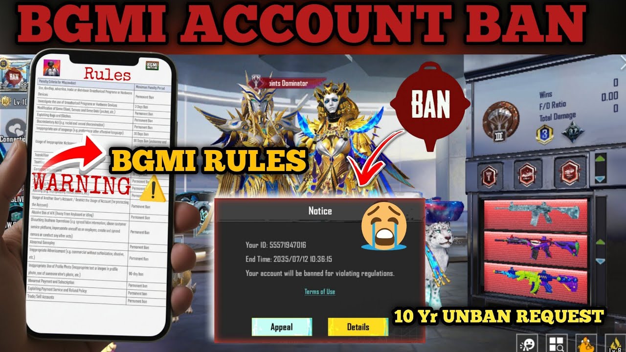 🚨 BGMI ID Unban Request Kaise Dalein | 100% Working BGMI Unban Trick! | BGMI RULES AND GUIDELINE
