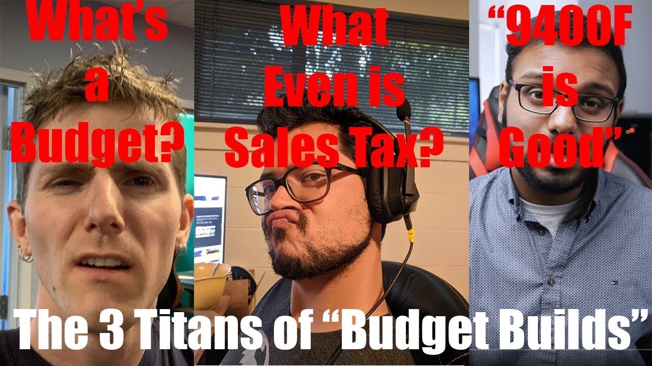 Why Big Tech Channels Can't Do Budget PC Builds - (HardwareCanucks Budget Build Response)