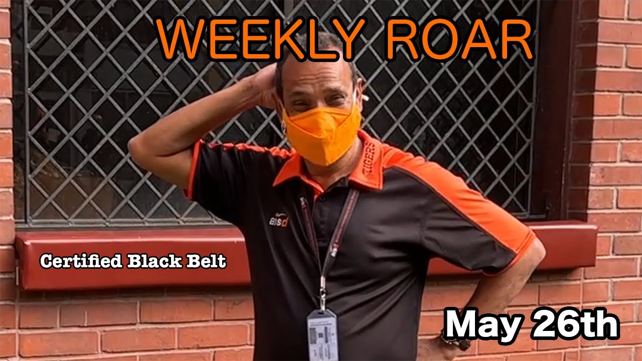 Certified Black Belt | Weekly Roar | May 26th
