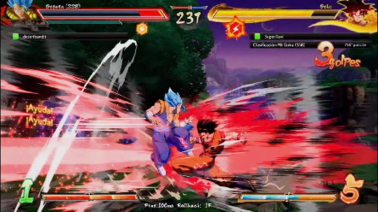 1 VS 3 Comeback Goku Kaioken x20 |Dragon Ball Fighterz