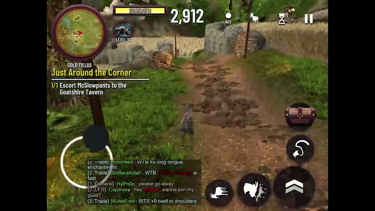 Day 1 being A Goat Master in Goat Simulator MMO (day simulation)