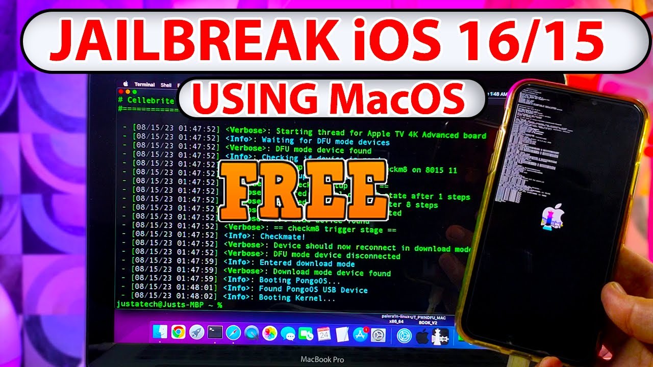 Джейлбрейк iOS 16.6.1 / 15.7.9 с помощью PaleRa1n Mac|Установка джейлбрейка Sileo/CheckRa1n iPhon...