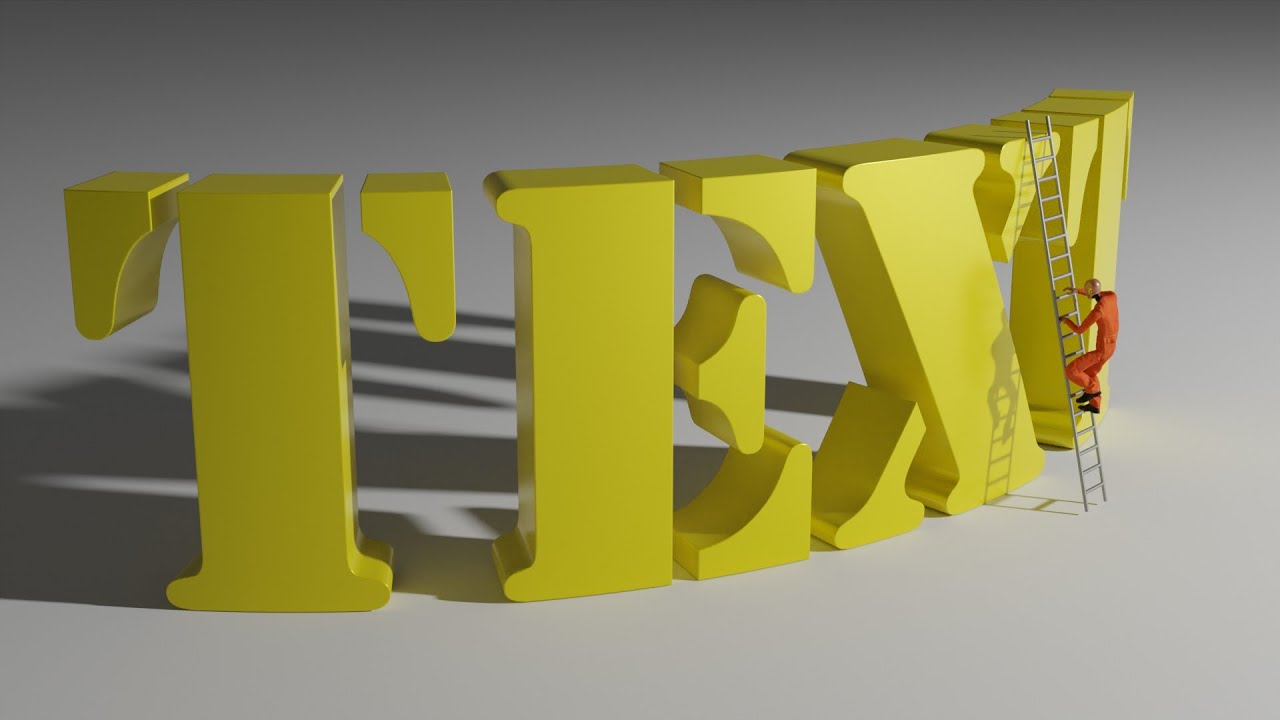 ABA - Blender 2.81 - Le Texte