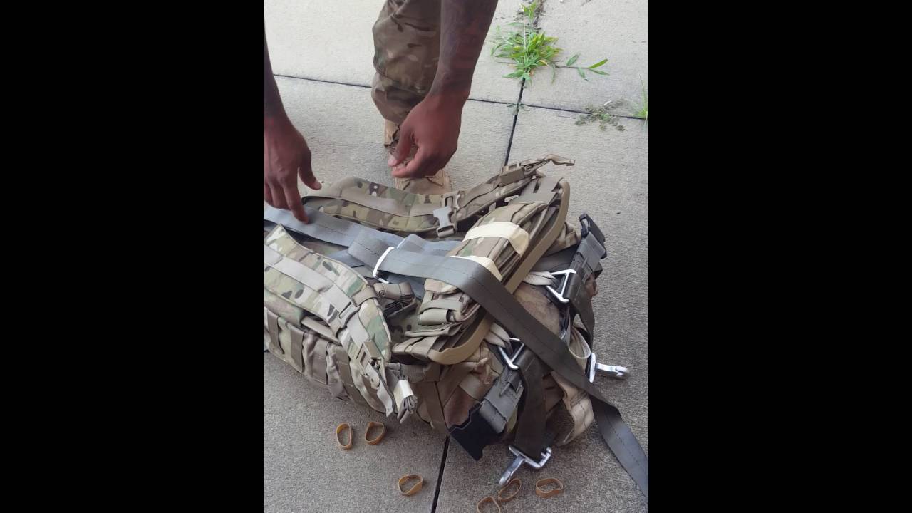 Medium multicam Molle rig class