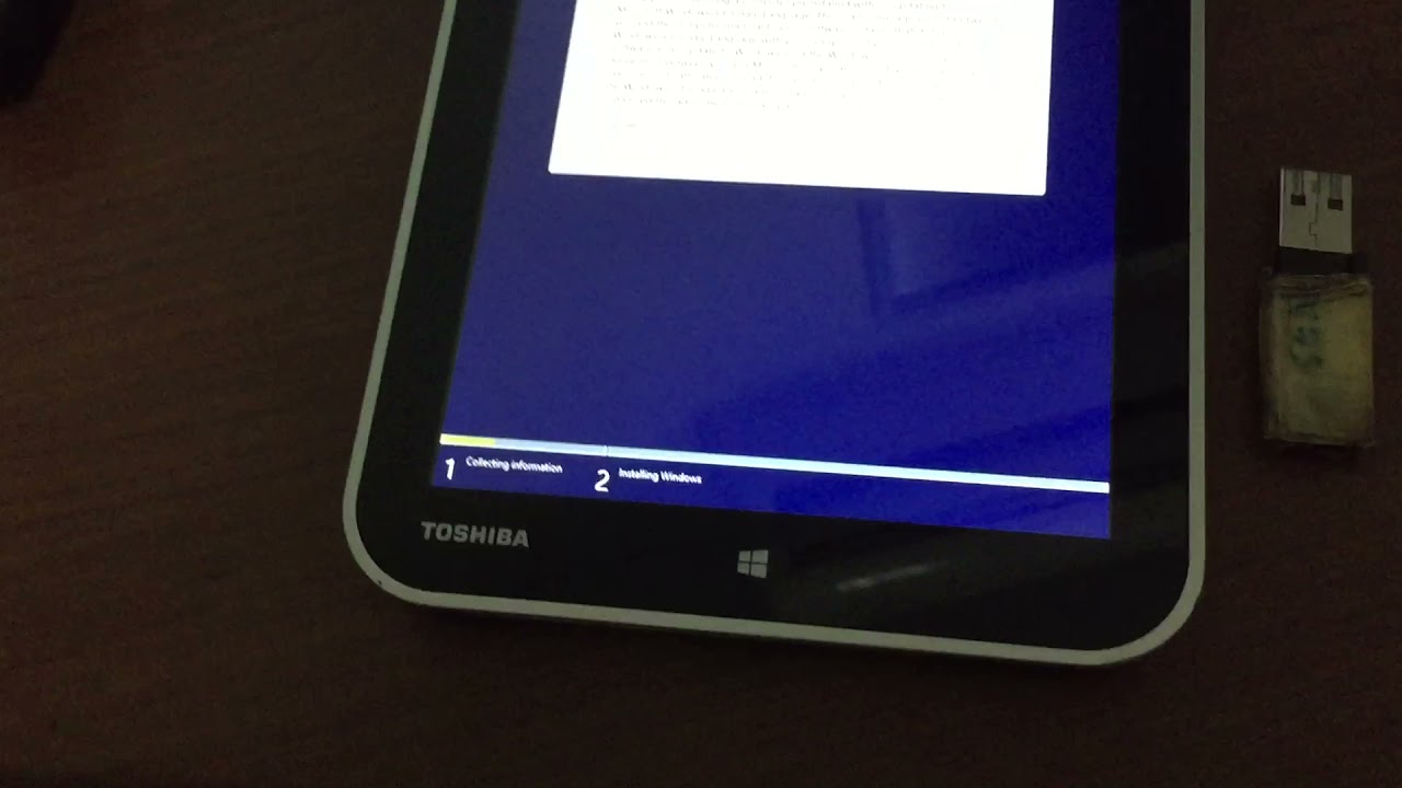 Tablet PC Toshiba Encore How to install New Windows 8.1