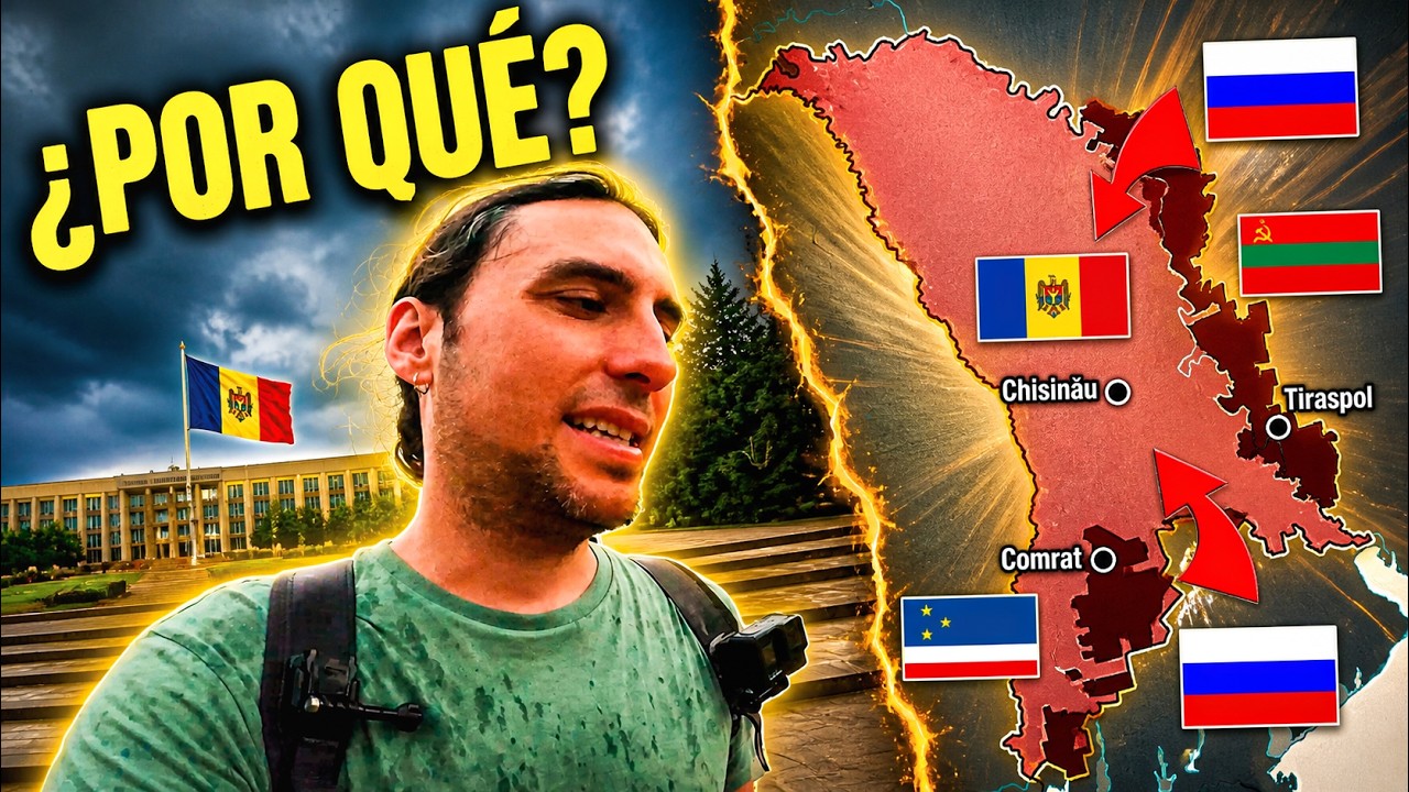 Moldavia: ¿Próximo Objetivo de Rusia? | #1 Llego en Tren Soviético Nocturno
