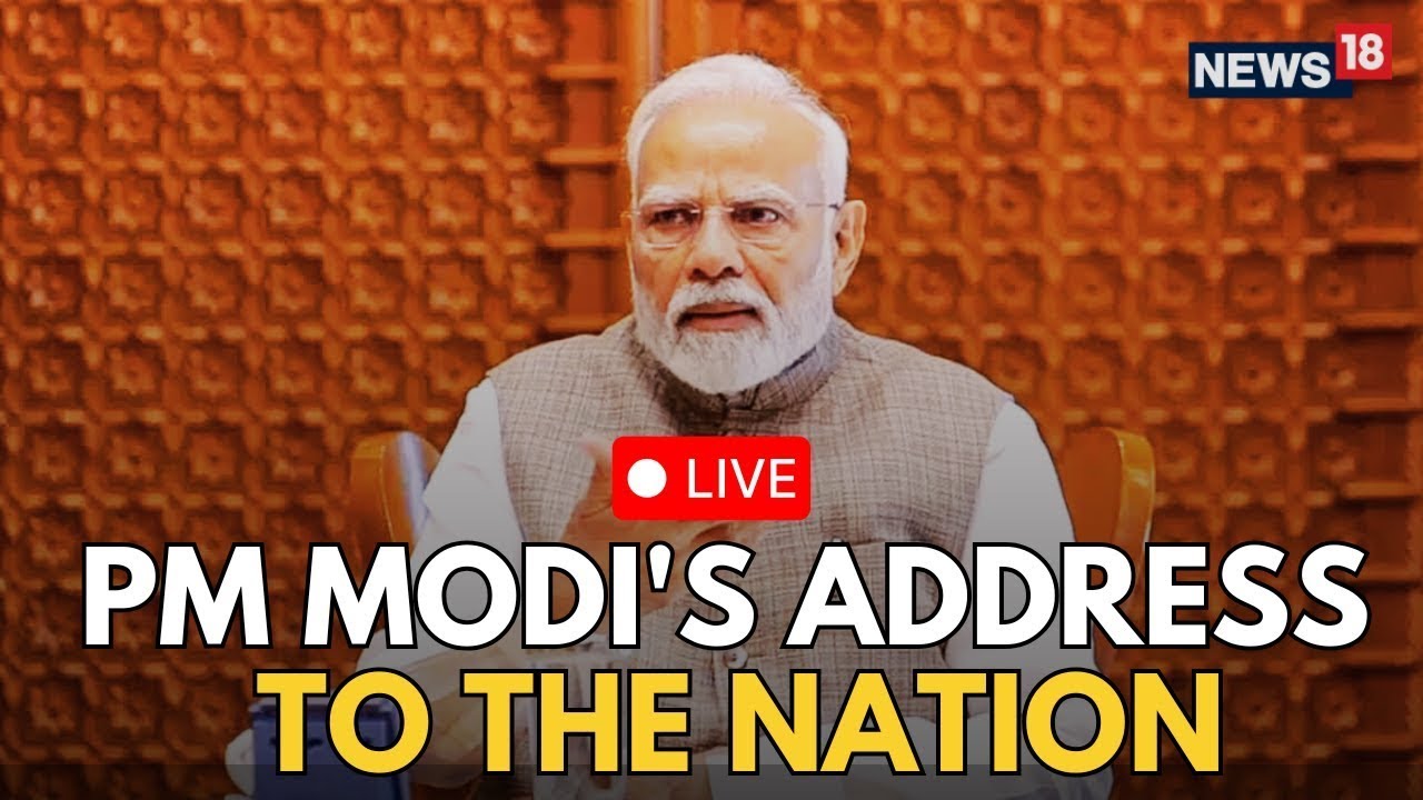 PM Modi's Address To The Nation LIVE After Operation Sindoor | PM Modi on India Pakistan Conflict