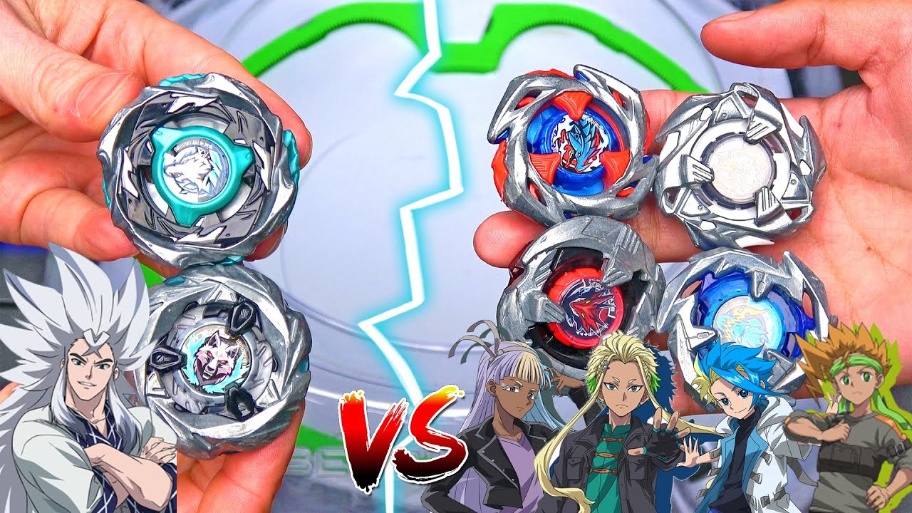 ALL WOLF BEYS против TEAM PENDRAGON Beyblade X Battle