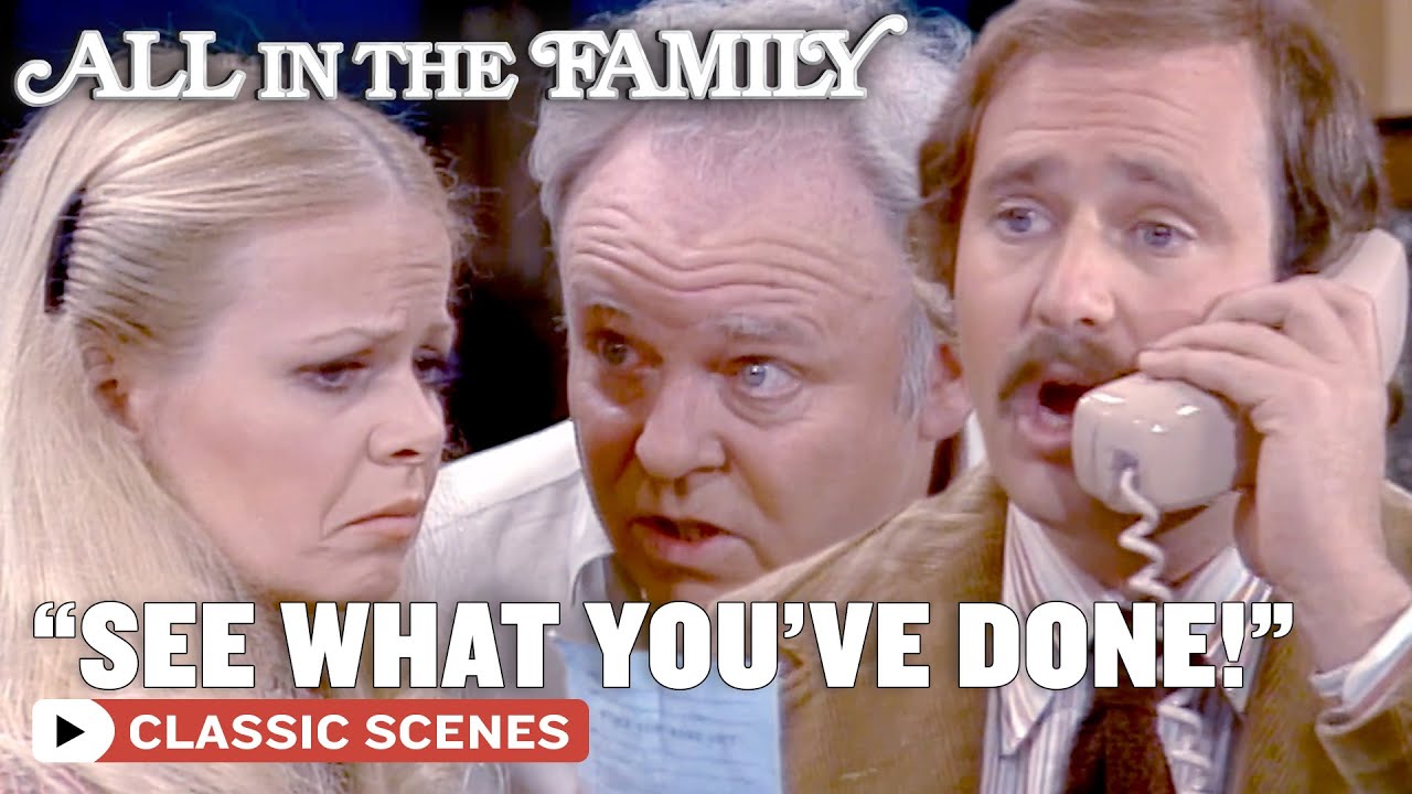 Archie Guilts Mike About His New Job (ft. Carroll O'Connor) | All In The Family