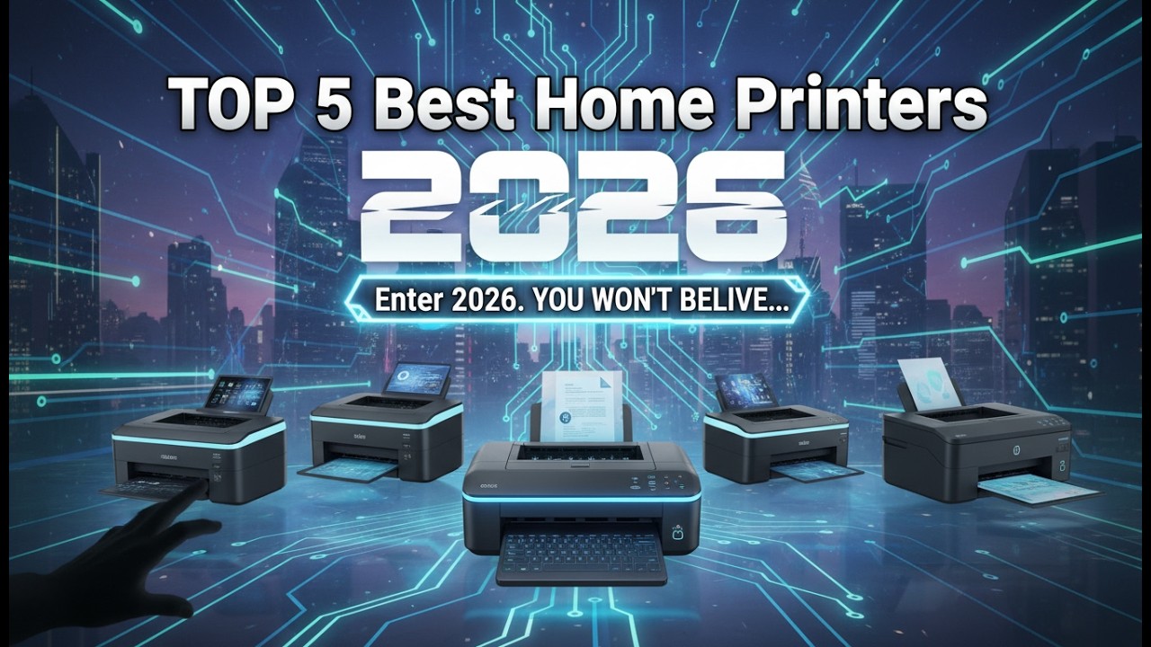 Best Home Printers 2025: Top 5 Picks for Students & Home Office!