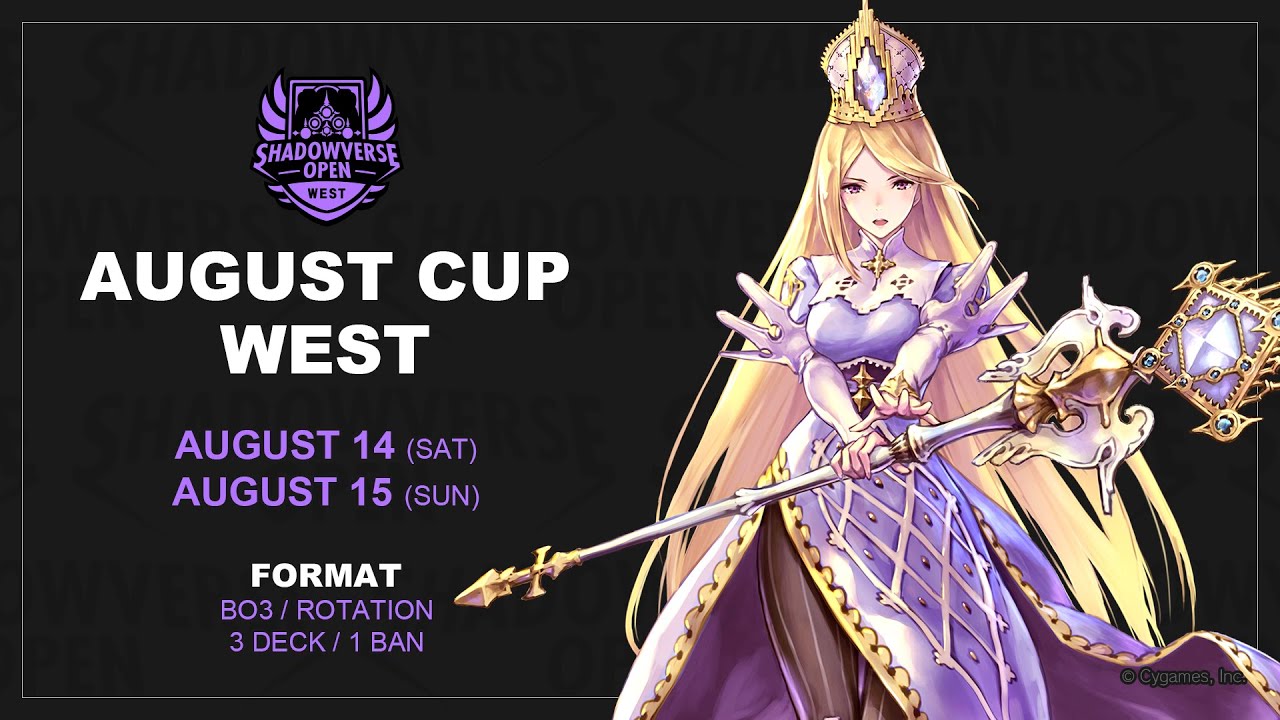 [Shadowverse]【Battlefy】SVO 2021 - August Cup (West) ► Round 6/7 ★ Vs. Slava ║#2734║