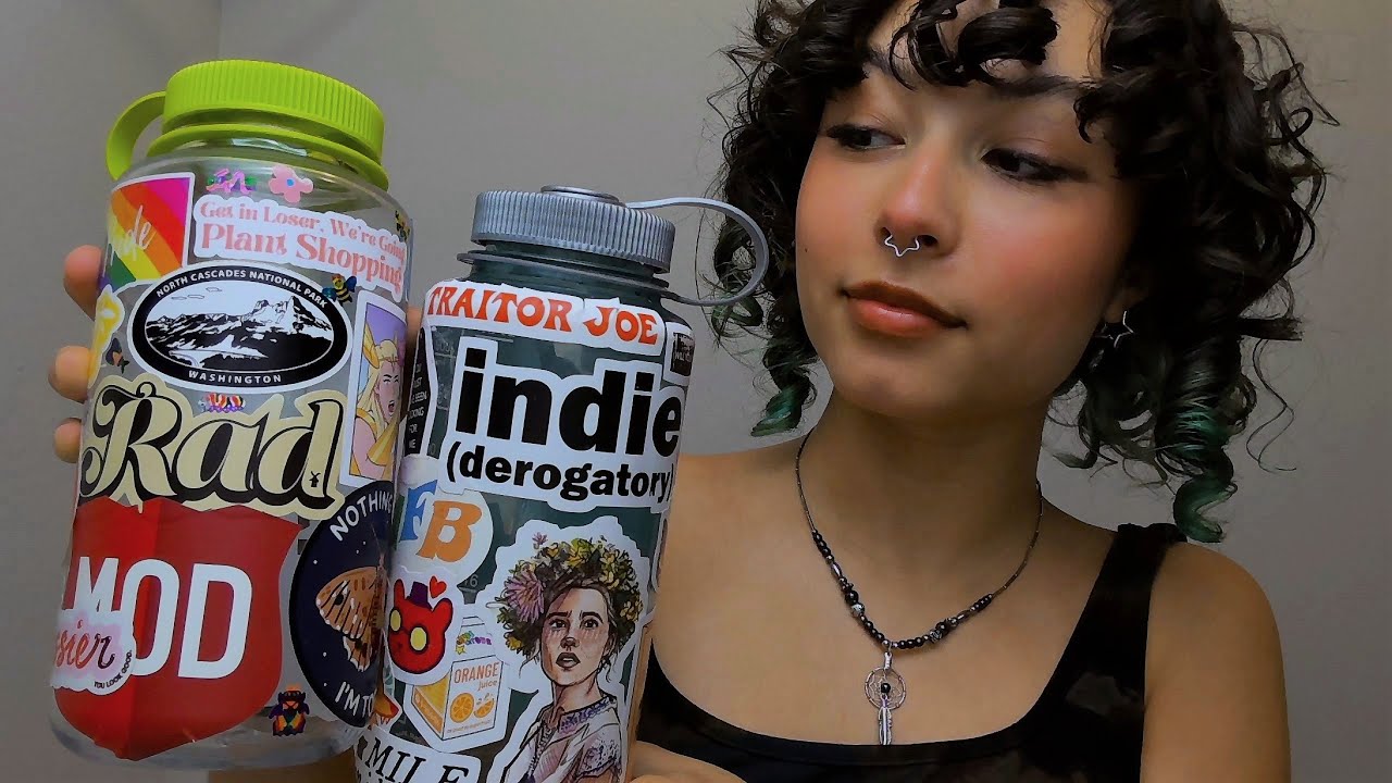 ASMR - sticker tour ★ lofi soft spoken