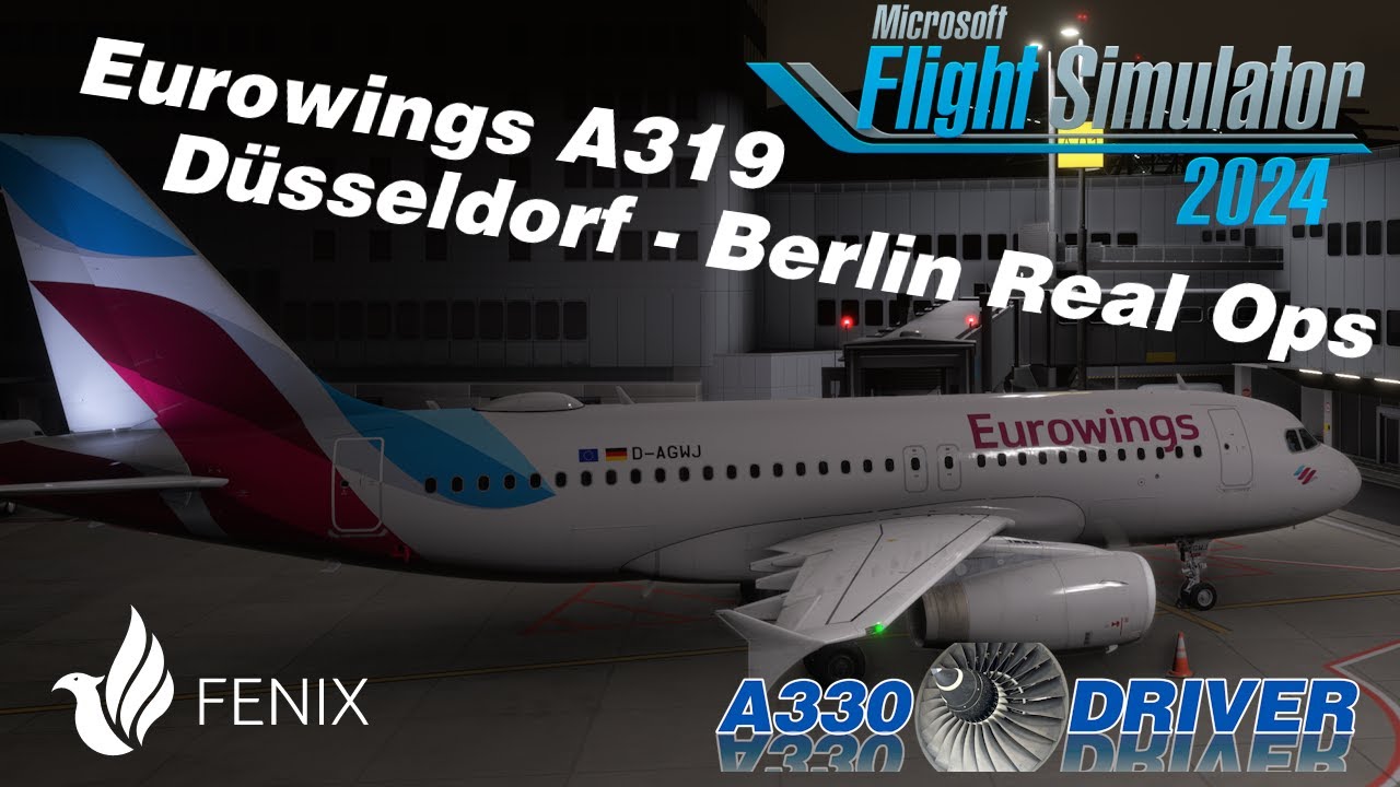 Eurowings Airbus Real Ops | Düsseldorf - Berlin on VATSIM | Real Airbus Pilot