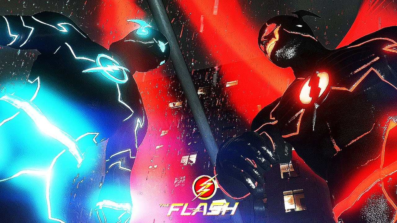 FUTURE OF THE FLASH ! Future Flash VS. Black Racer The Speed Force ! (GTA 5 Flash Mod)