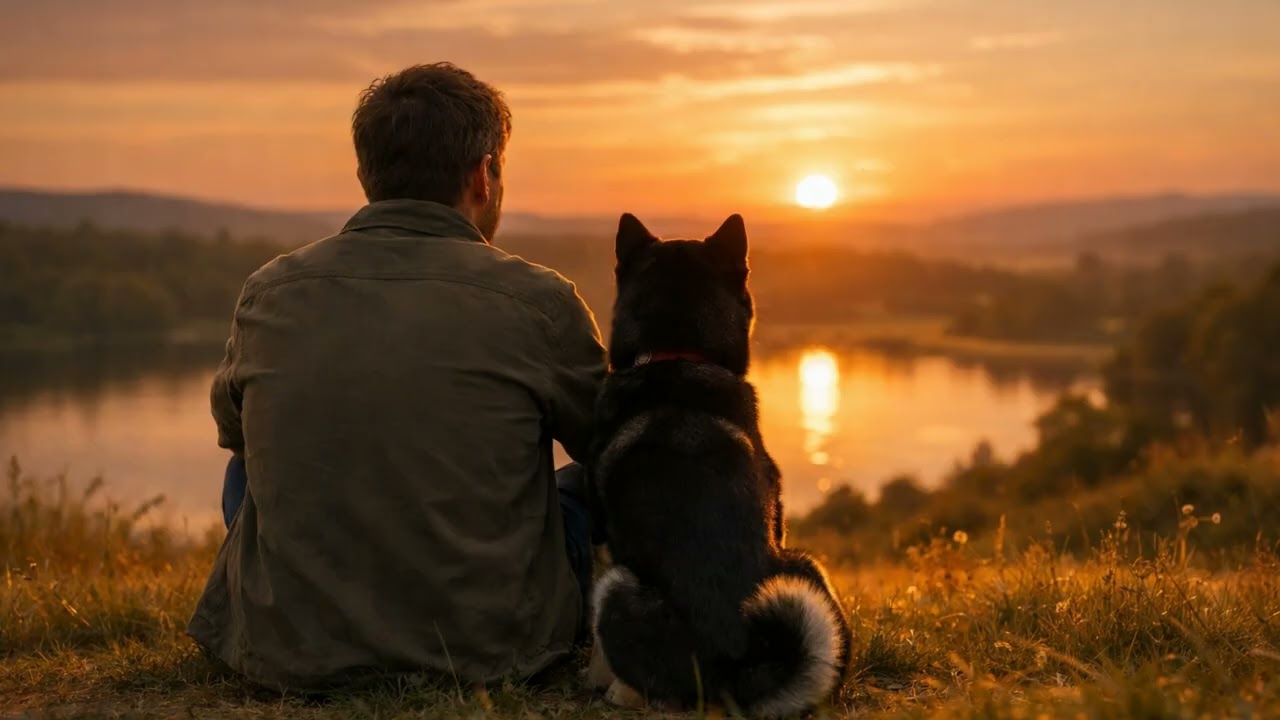 犬と夕焼け（作業用BGM）