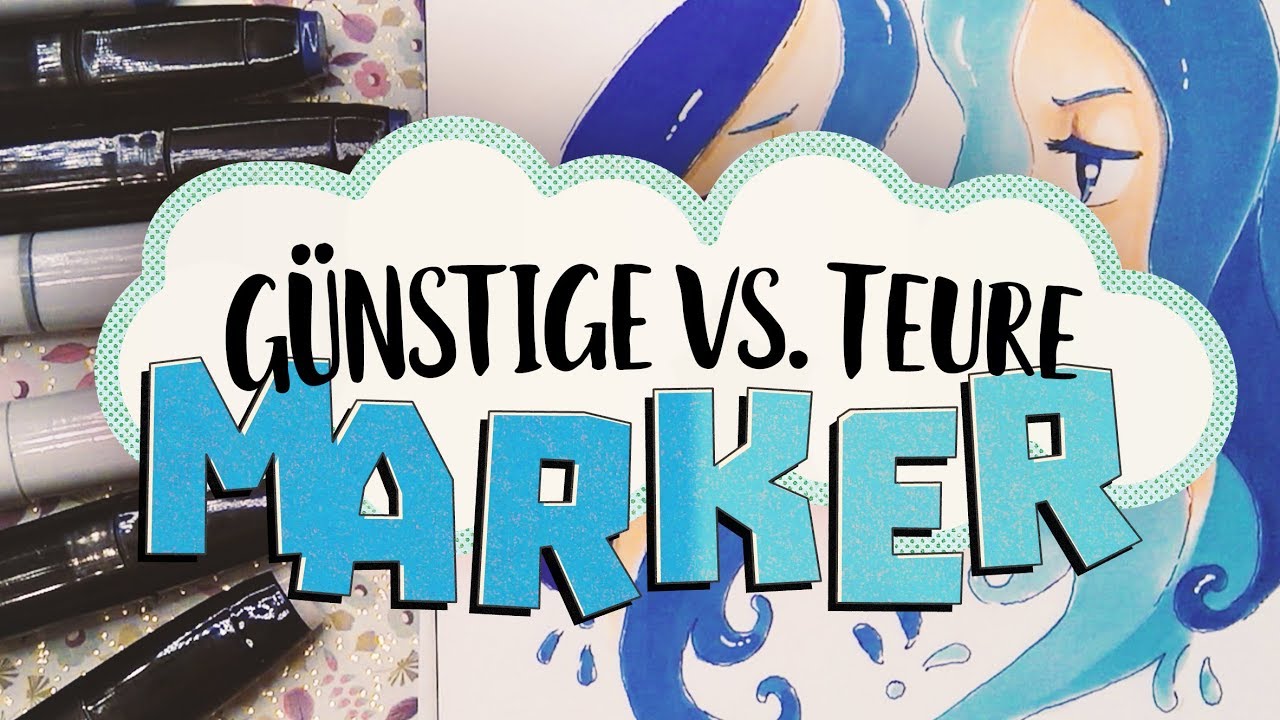 27€ Touchfive Marker vs. 120€ Copic Ciao Marker