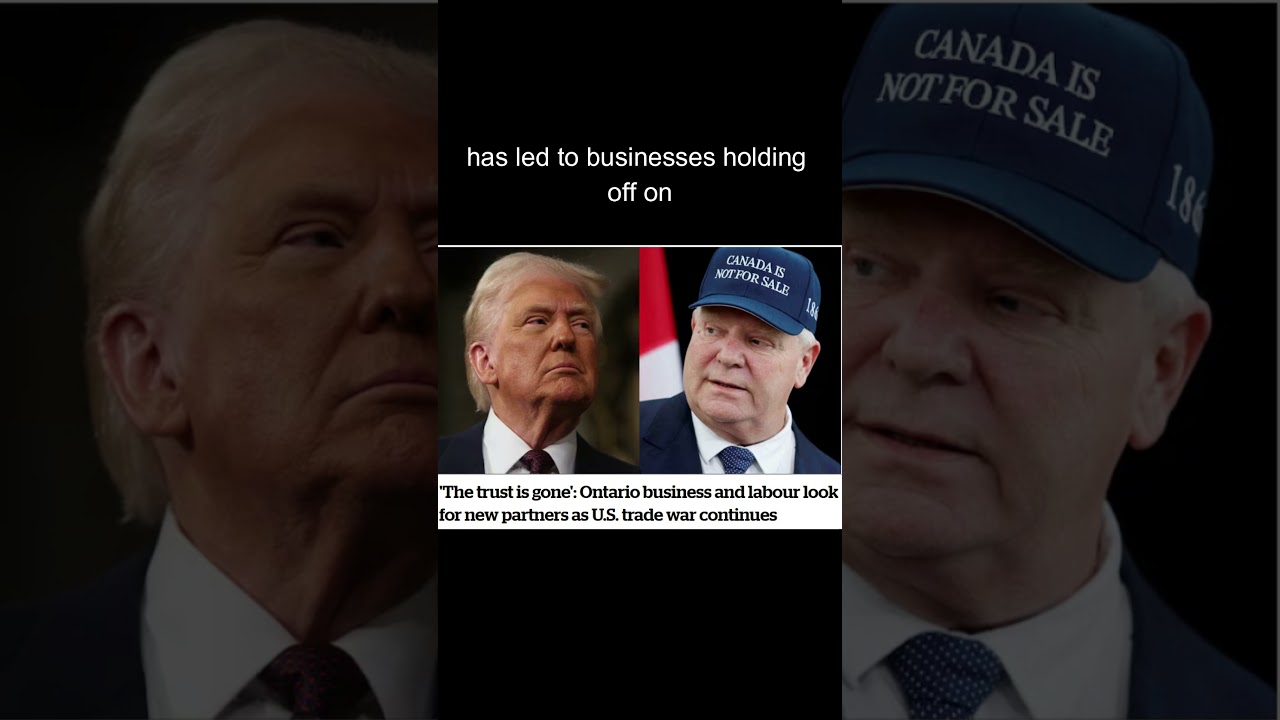 #TariffWar #OntarioBusiness #CanadaUSRelations #TrumpTariffs #TradeUncertainty #BusinessImpact