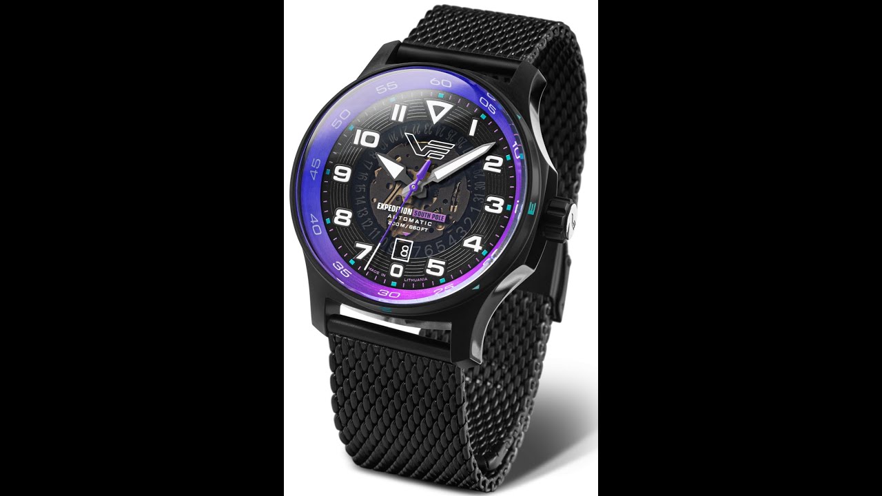 60 FPS Vostok Europe Expedition South Pole Férfi karóra 592C760