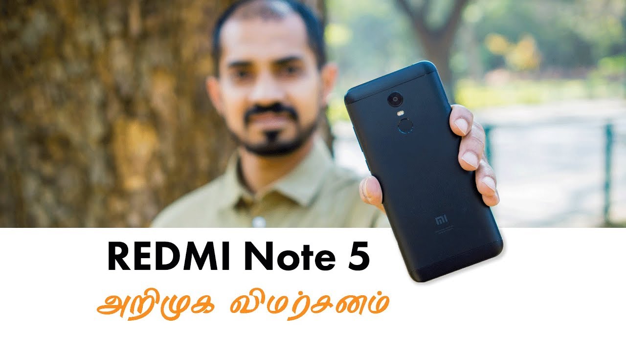 Redmi Note 5 - Unboxing and First Impressions in Tamil