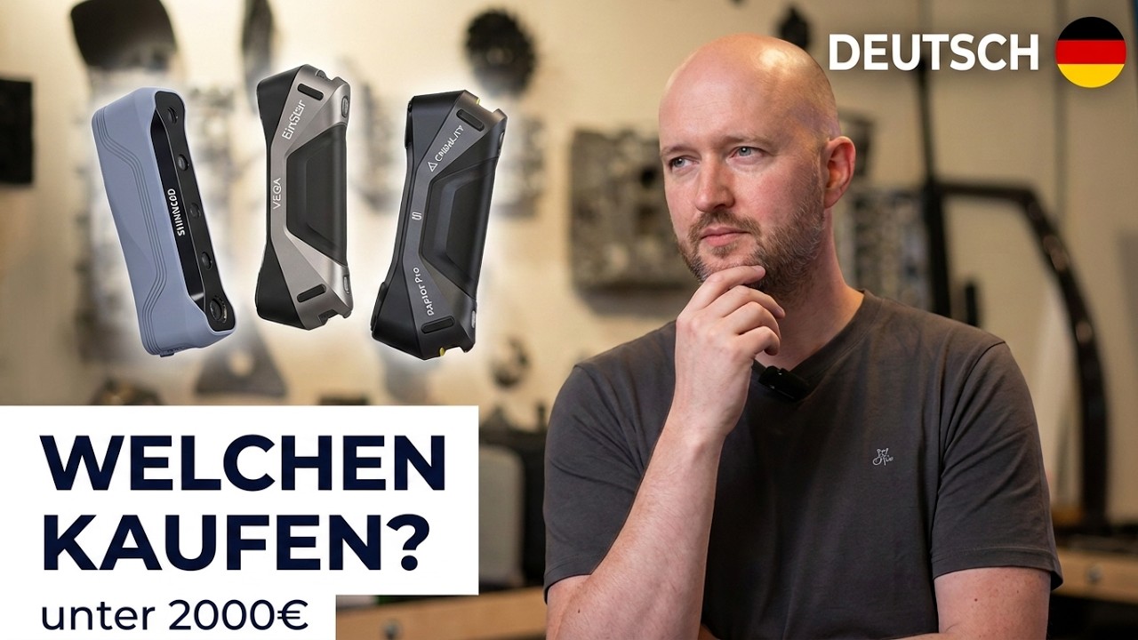 Sind das die besten 3D Scanner unter 2000 Euro? Shining 3D Einstar, VEGA  & Creality Raptor Pro