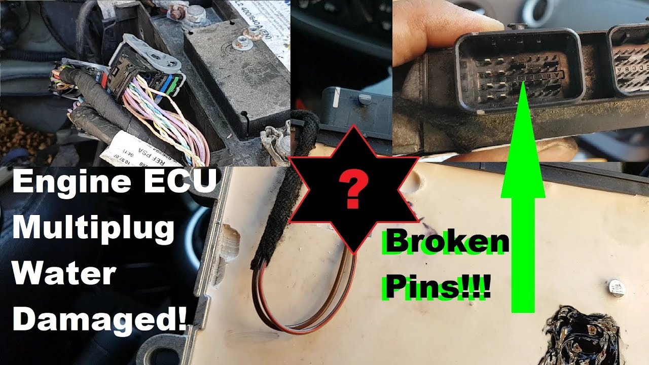 ECU broken or missing pins... how to get around it without having to get another module...