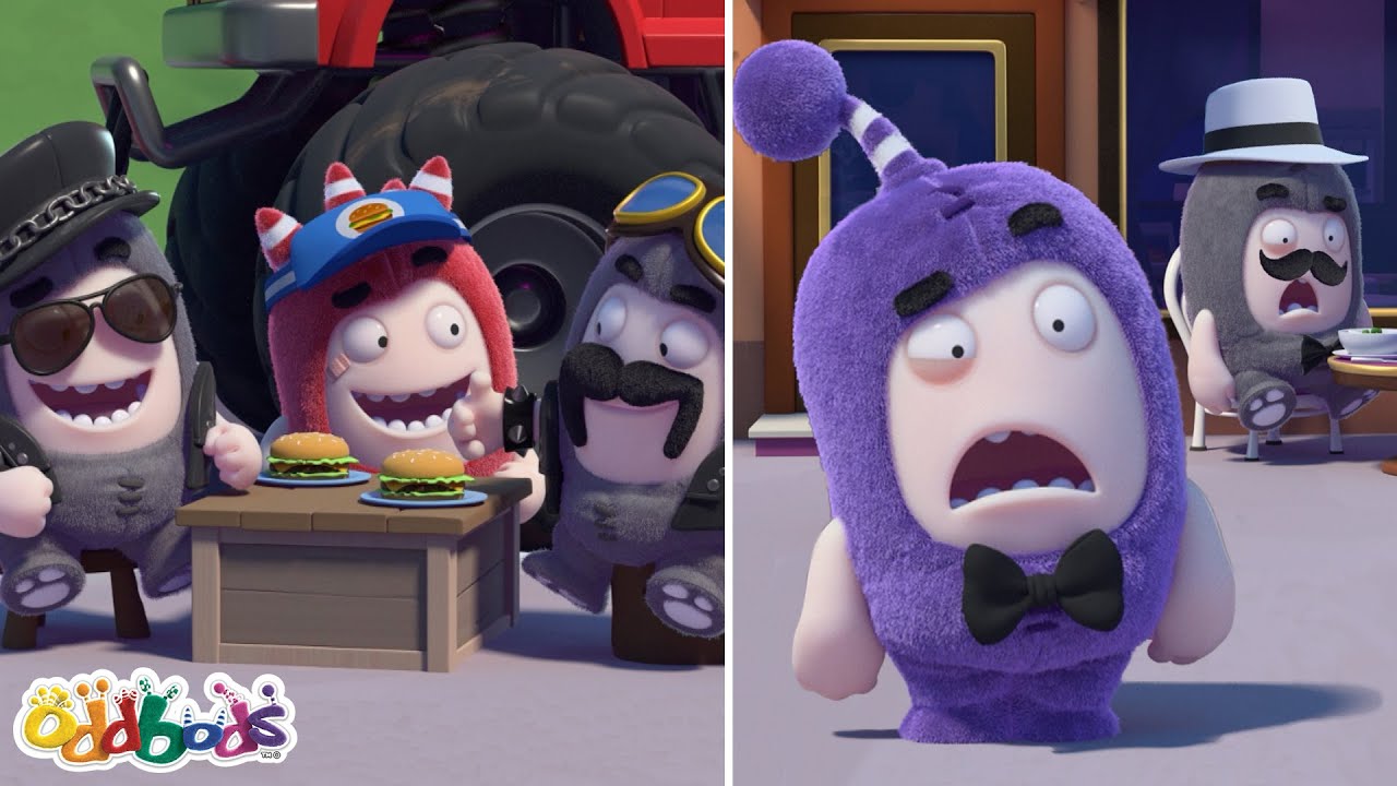 Cool vs Fancy | 1 Hour of Oddbods | Moonbug No Dialogue Comedy Cartoons for Kids