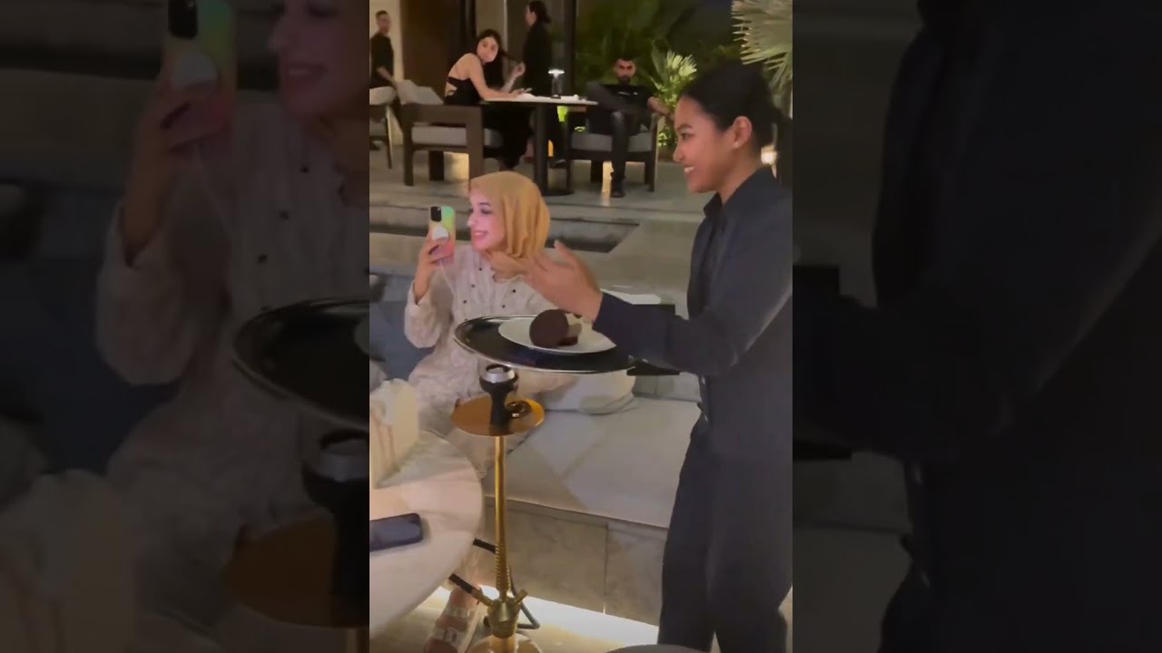 ضحى العريبي تحتفل بعيد ميلاد حبيبها كانيتا 🥳